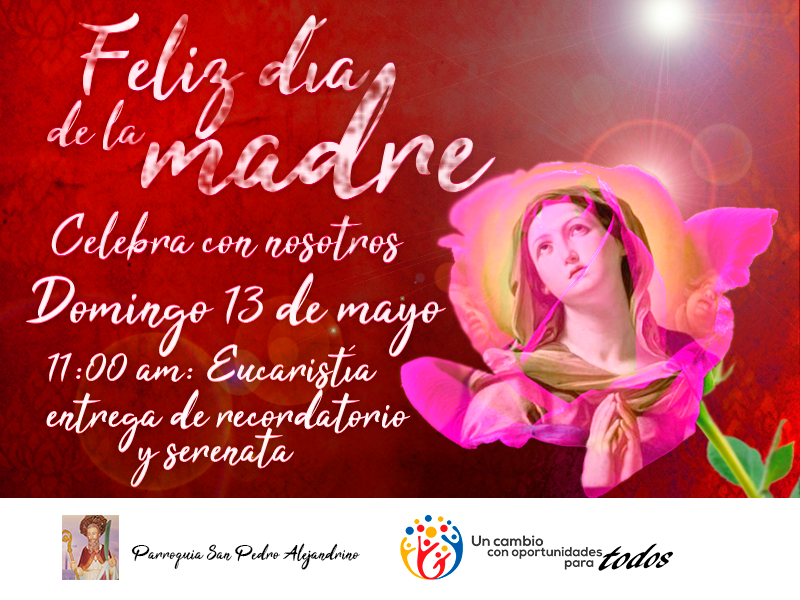 Invitaci�n a la celebraci�n por el D�a de las madres